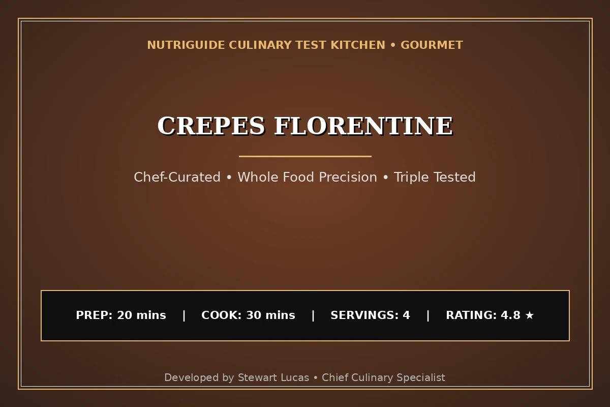 Crepes Florentine