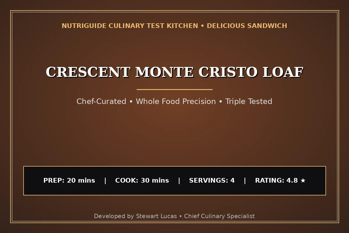 Crescent Monte Cristo Loaf