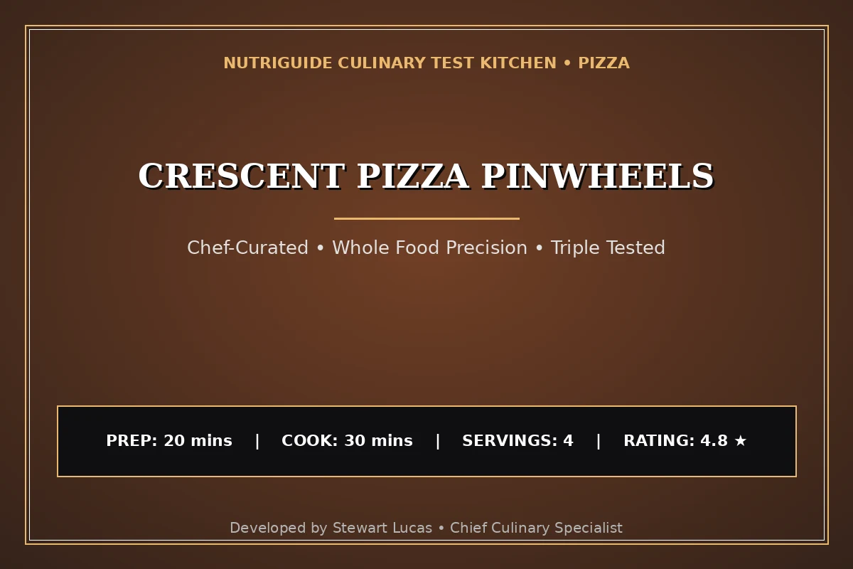 Crescent Pizza Pinwheels