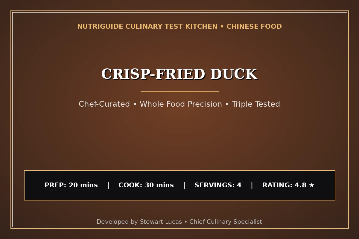 Crisp-Fried Duck