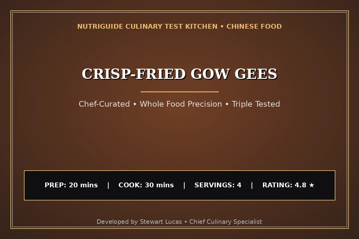 Crisp-Fried Gow Gees