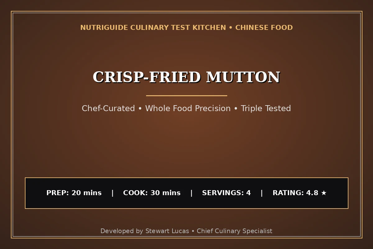 Crisp-Fried Mutton