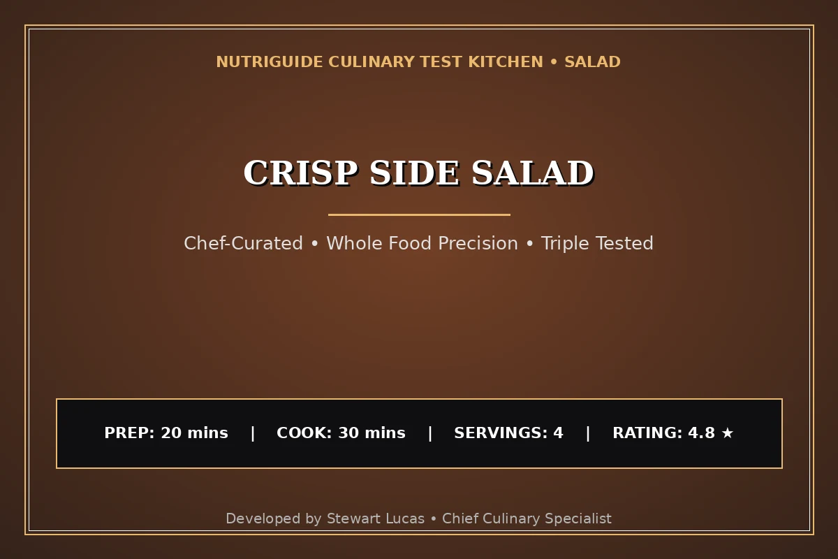 Crisp Side Salad