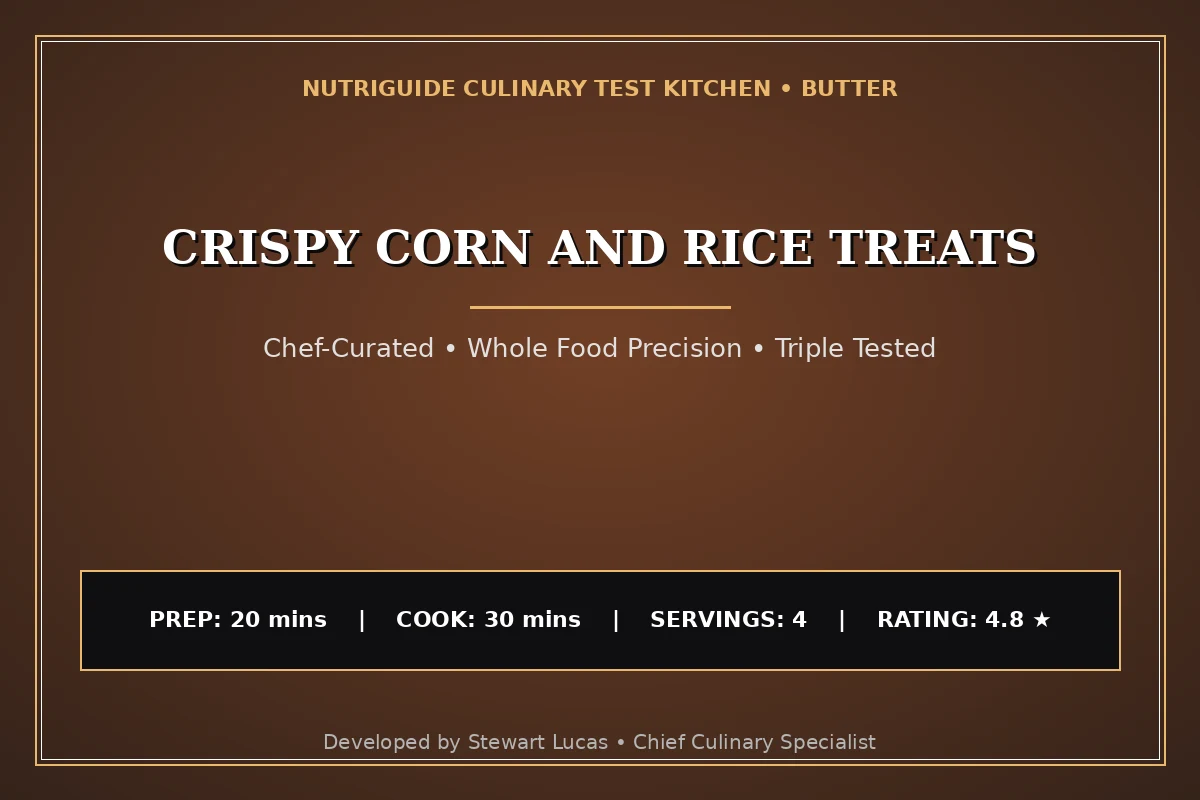 Crispy Corn And Rice Treats