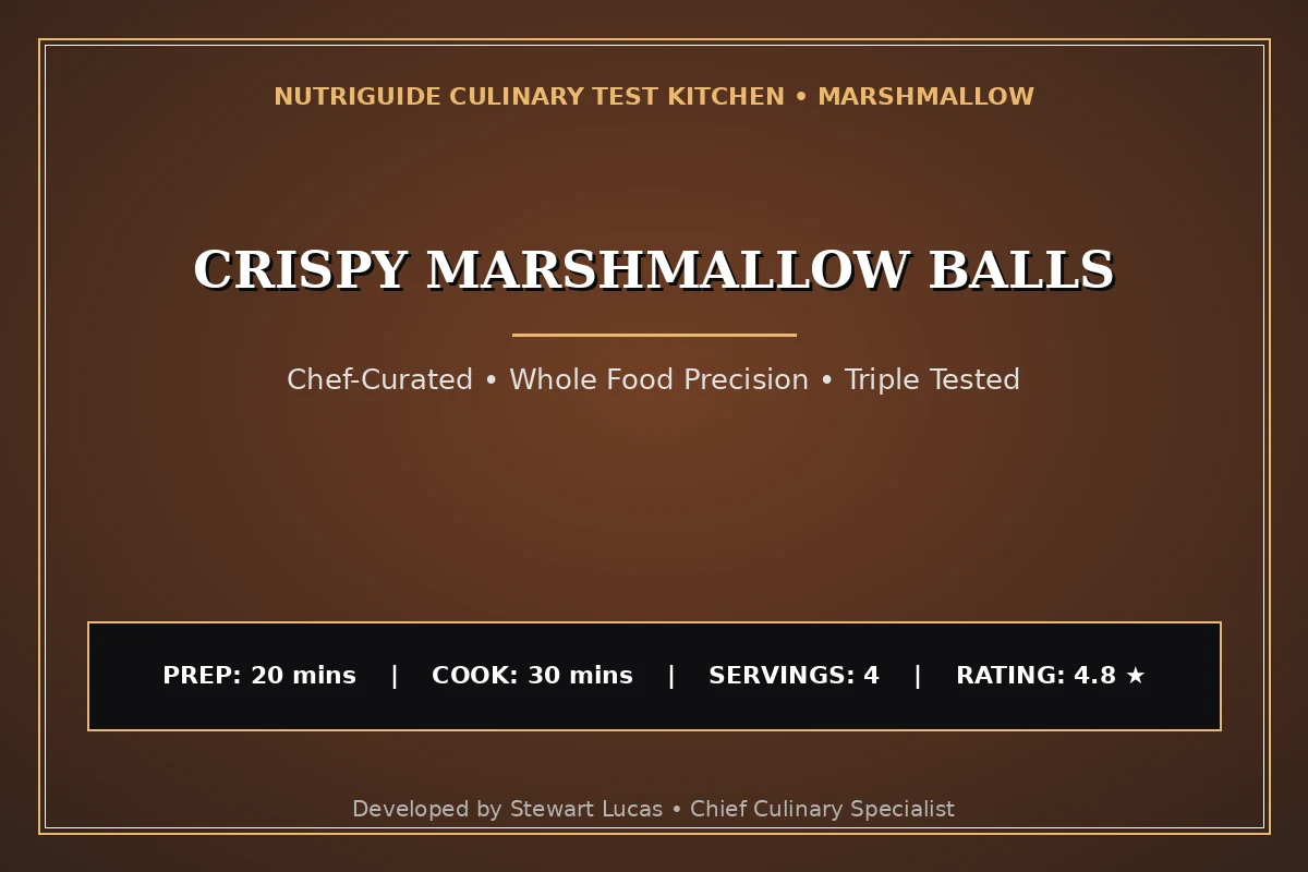 Crispy Marshmallow Balls
