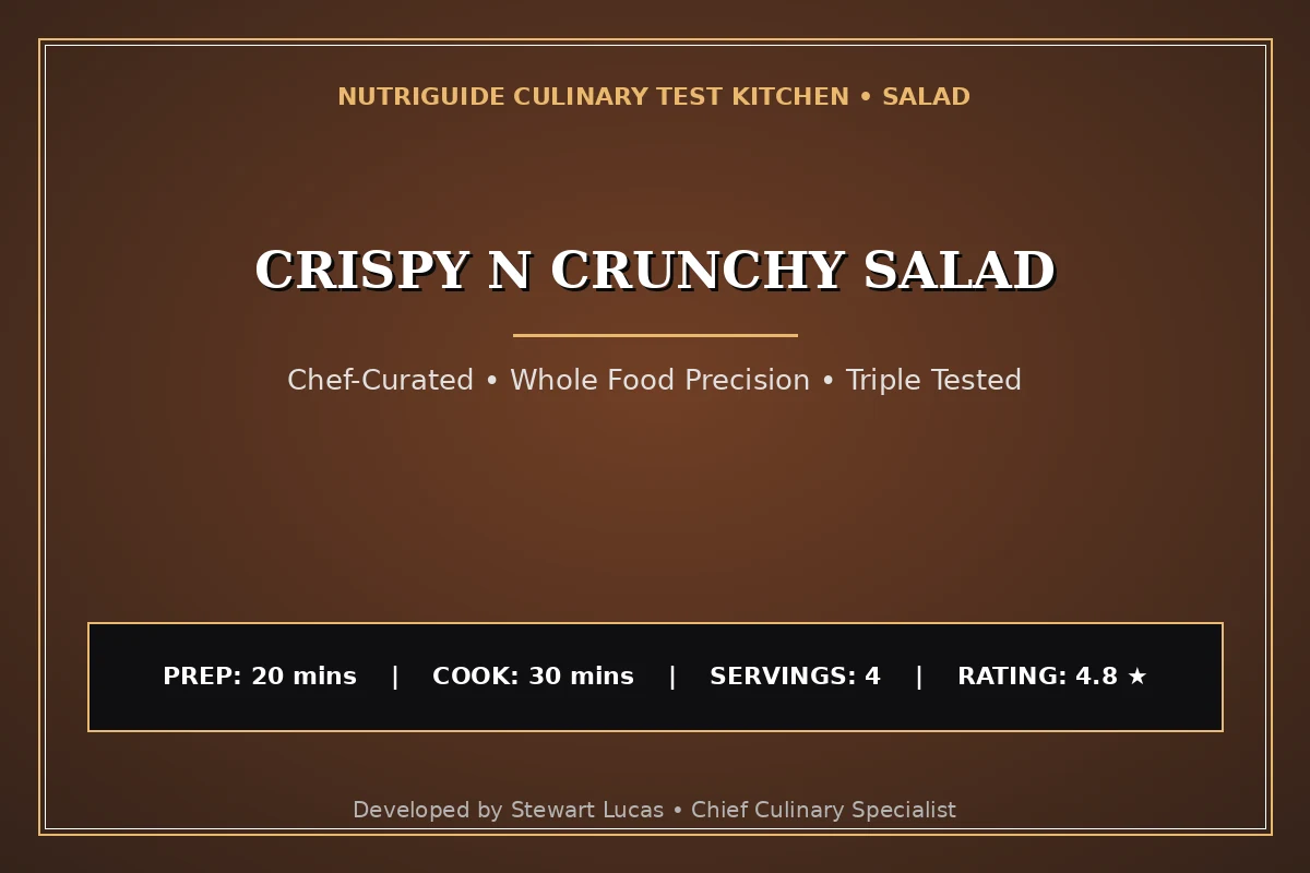 Crispy N Crunchy Salad