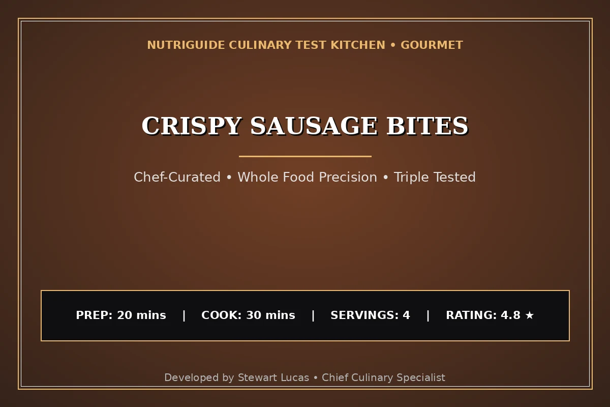 Crispy Sausage Bites