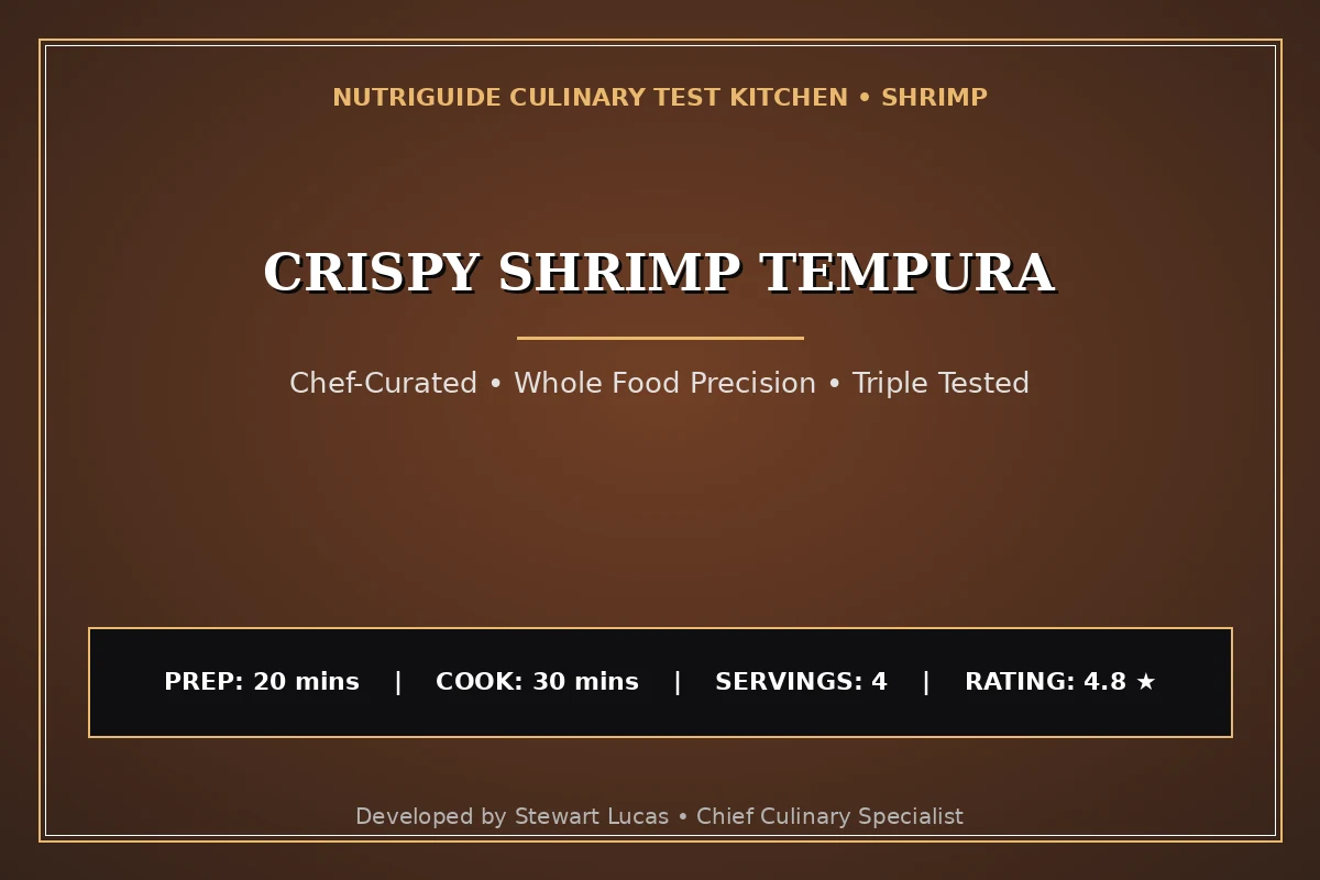 Crispy Shrimp Tempura