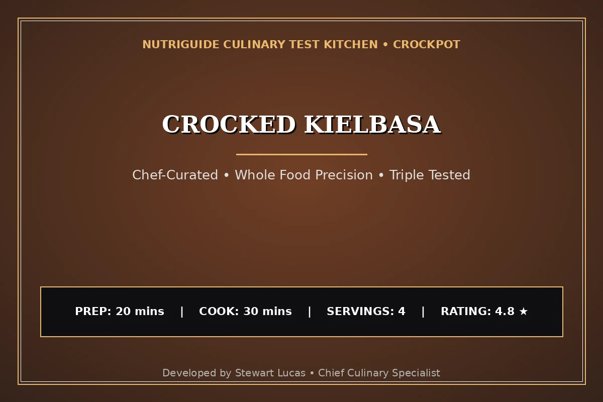 Crocked Kielbasa
