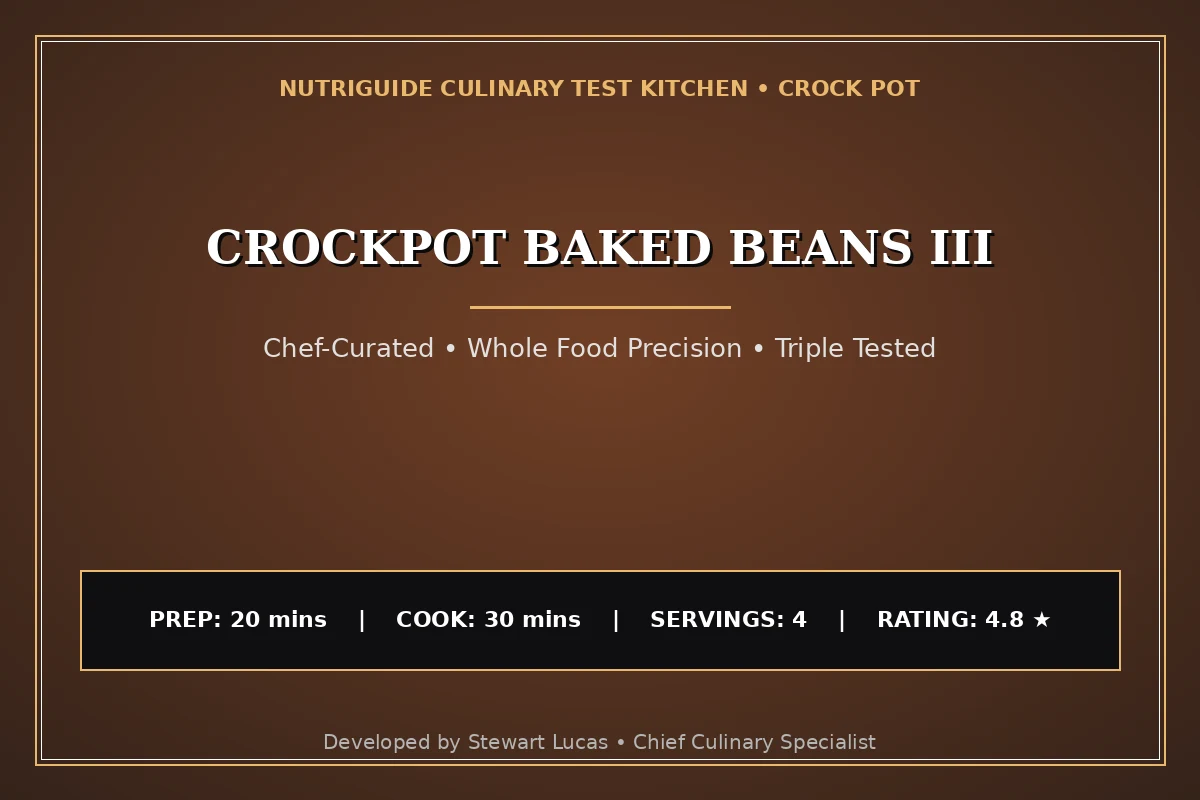 Crockpot Baked Beans Iii