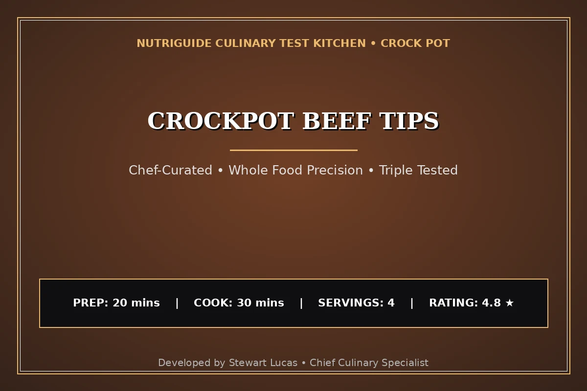 Crockpot Beef Tips