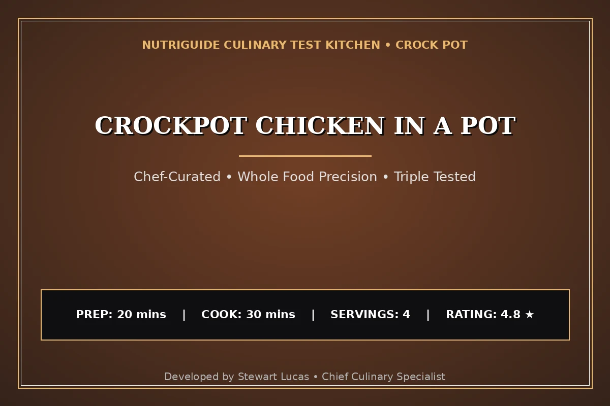 Crockpot Chicken In A Pot