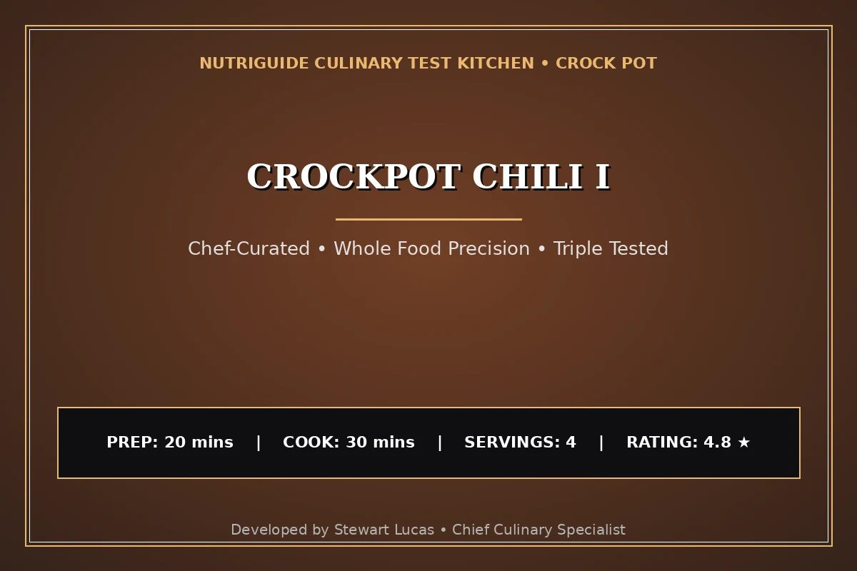 Crockpot Chili I