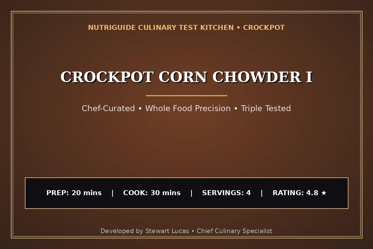 Crockpot Corn Chowder I