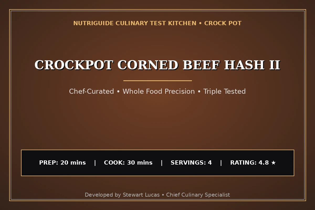 Crockpot Corned Beef Hash Ii