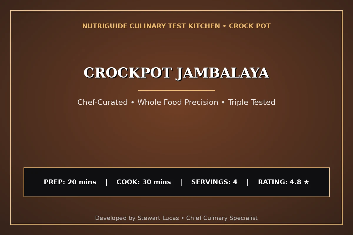 Crockpot Jambalaya