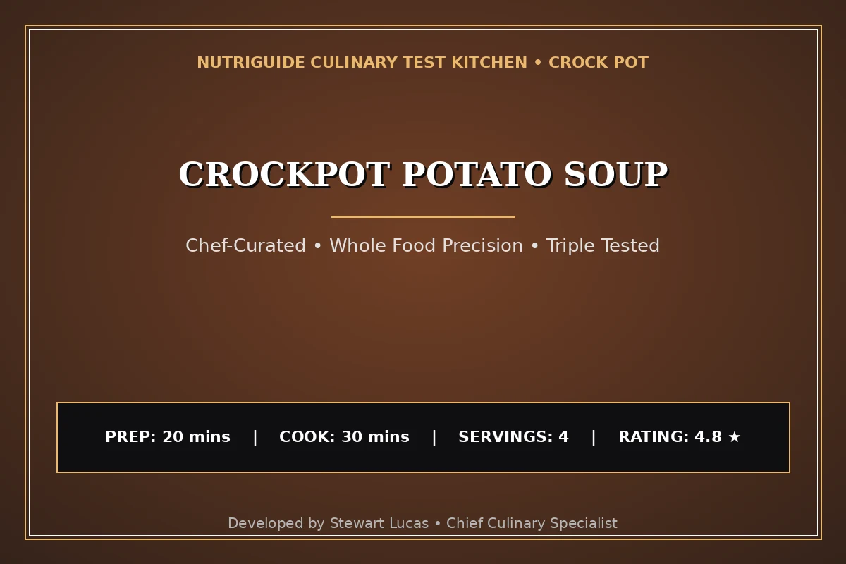 Crockpot Potato Soup