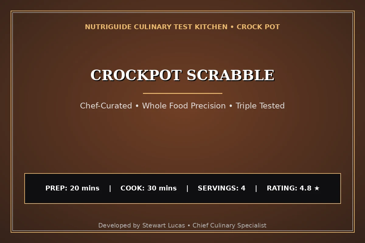Crockpot Scrabble