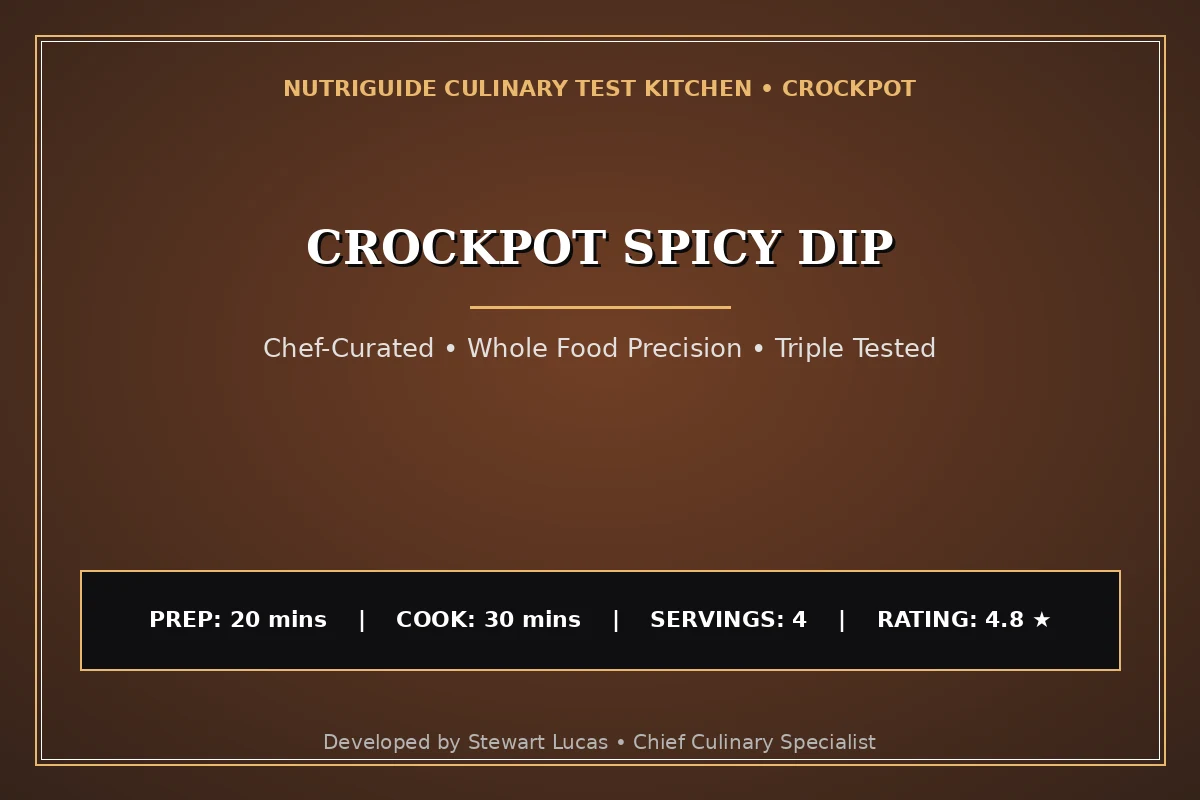 Crockpot Spicy Dip