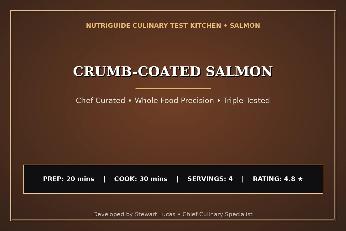 Crumb-Coated Salmon