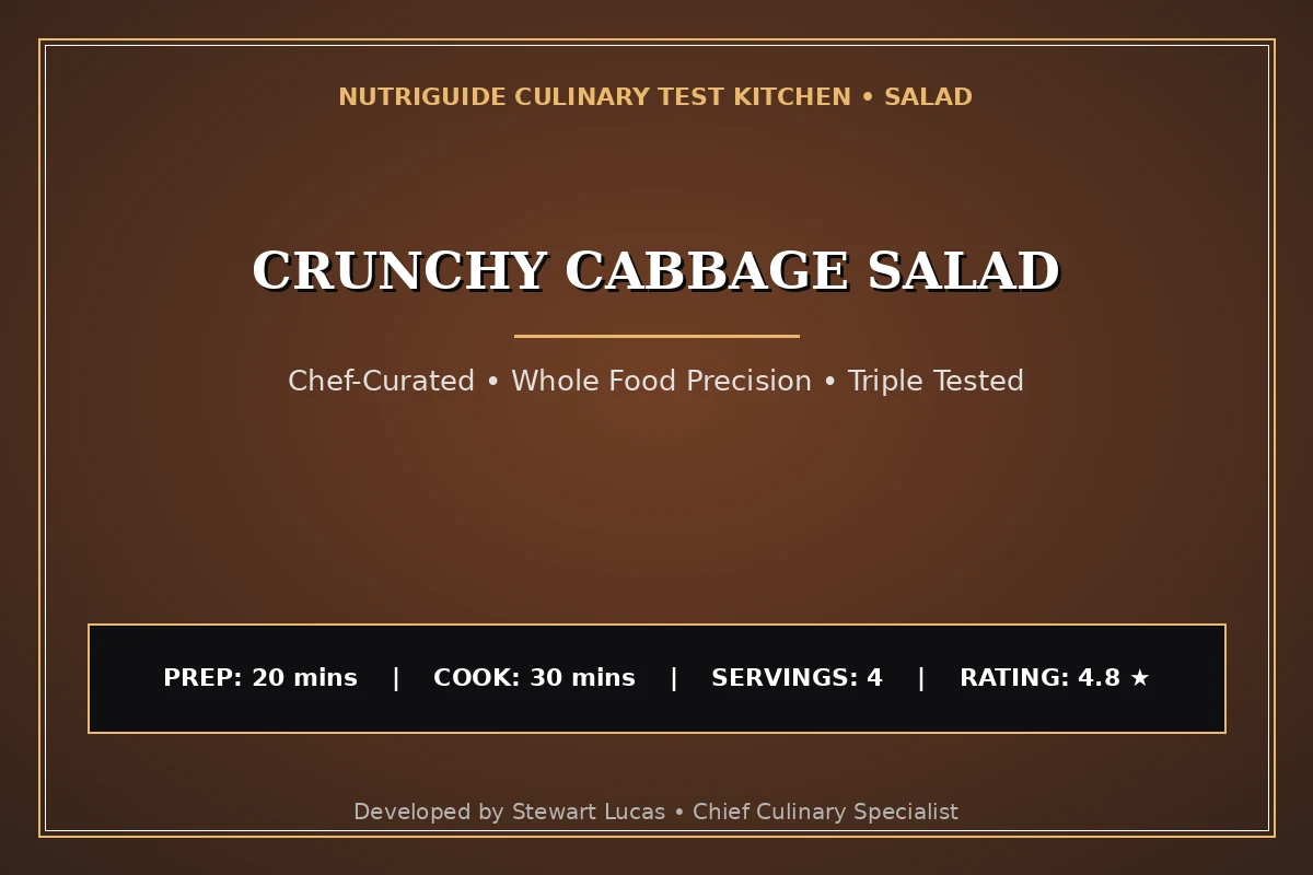 Crunchy Cabbage Salad