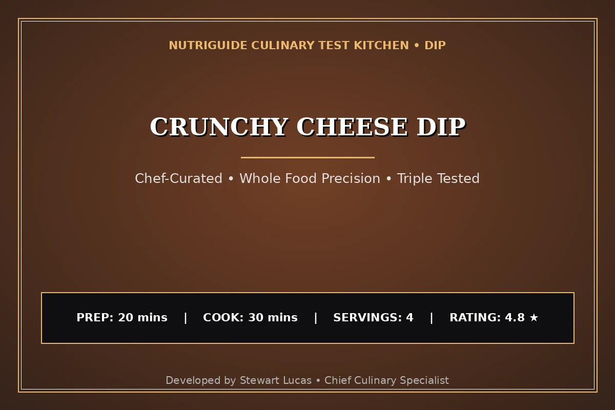 Crunchy Cheese Dip