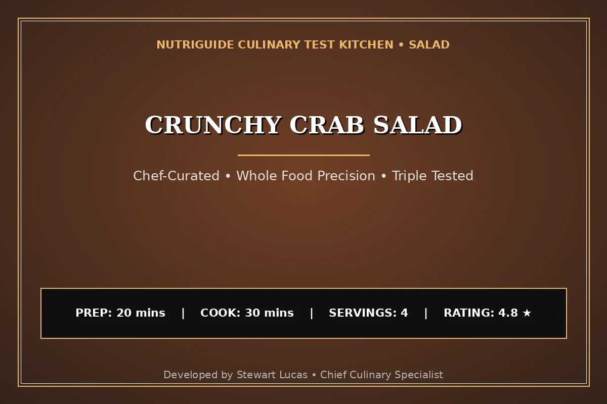 Crunchy Crab Salad