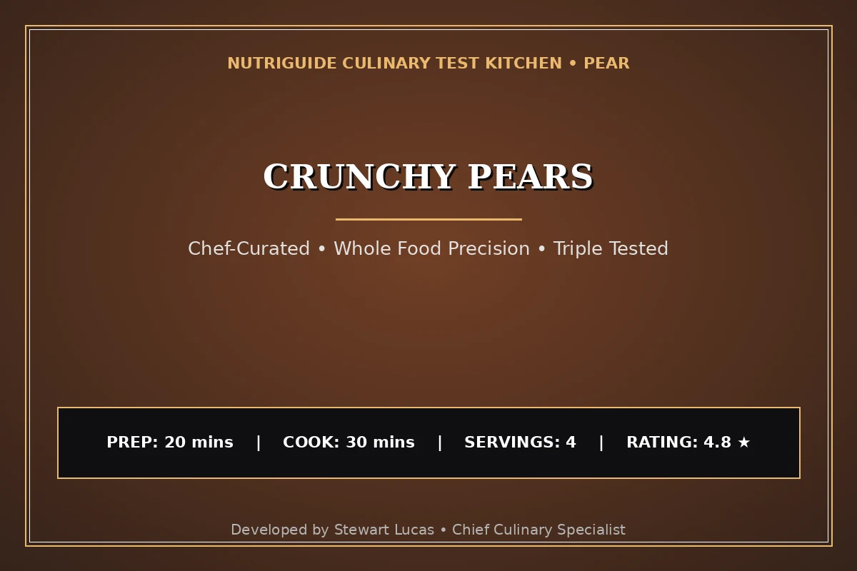 Crunchy Pears