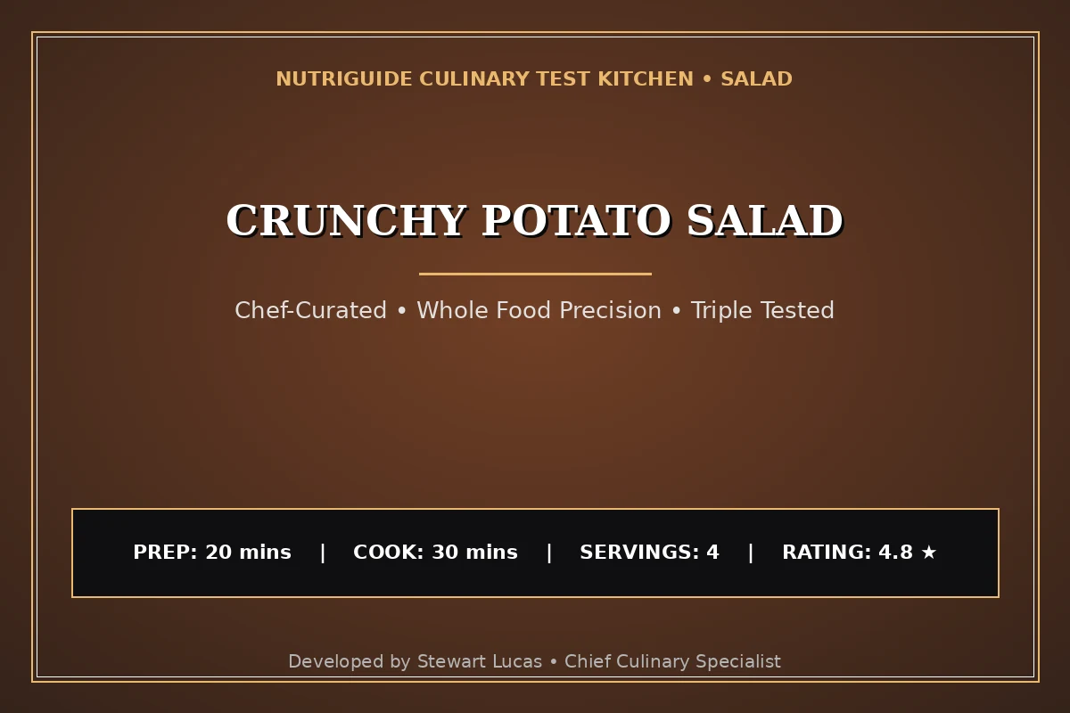Crunchy Potato Salad