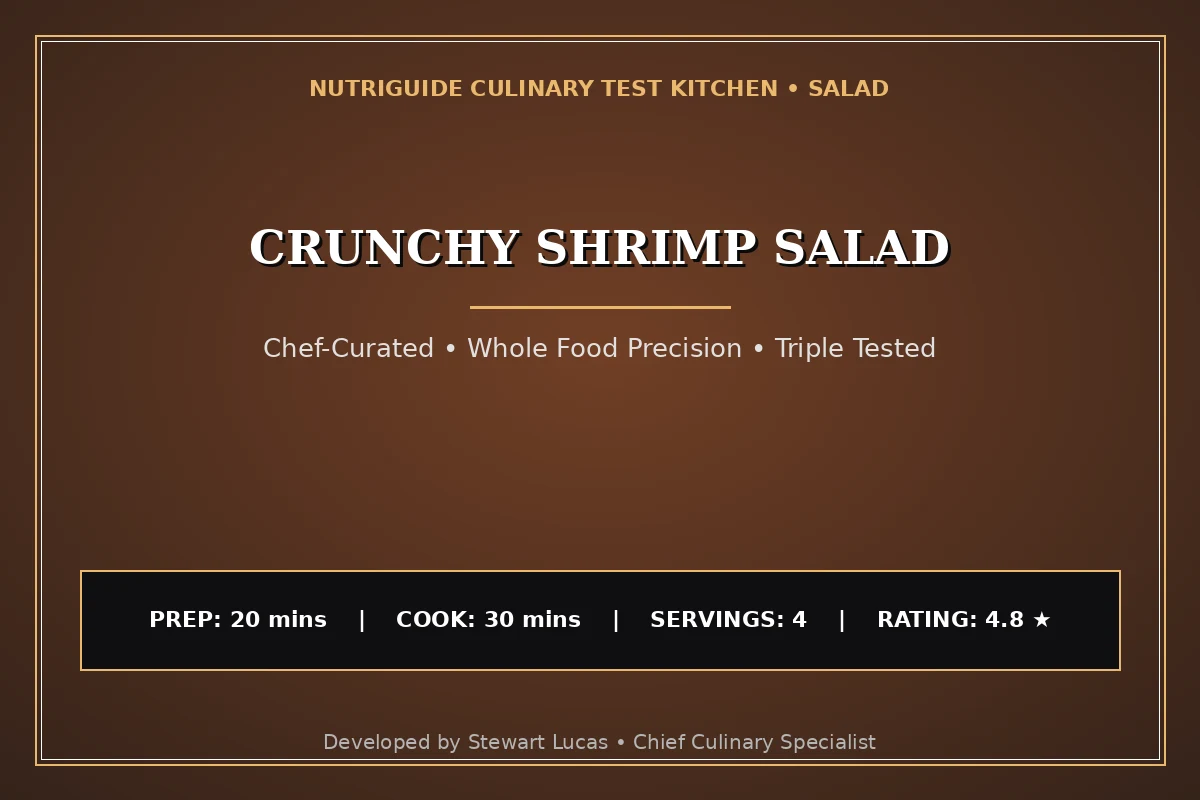 Crunchy Shrimp Salad
