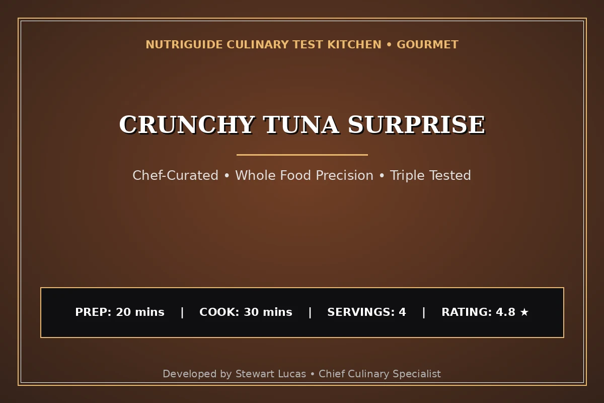 Crunchy Tuna Surprise