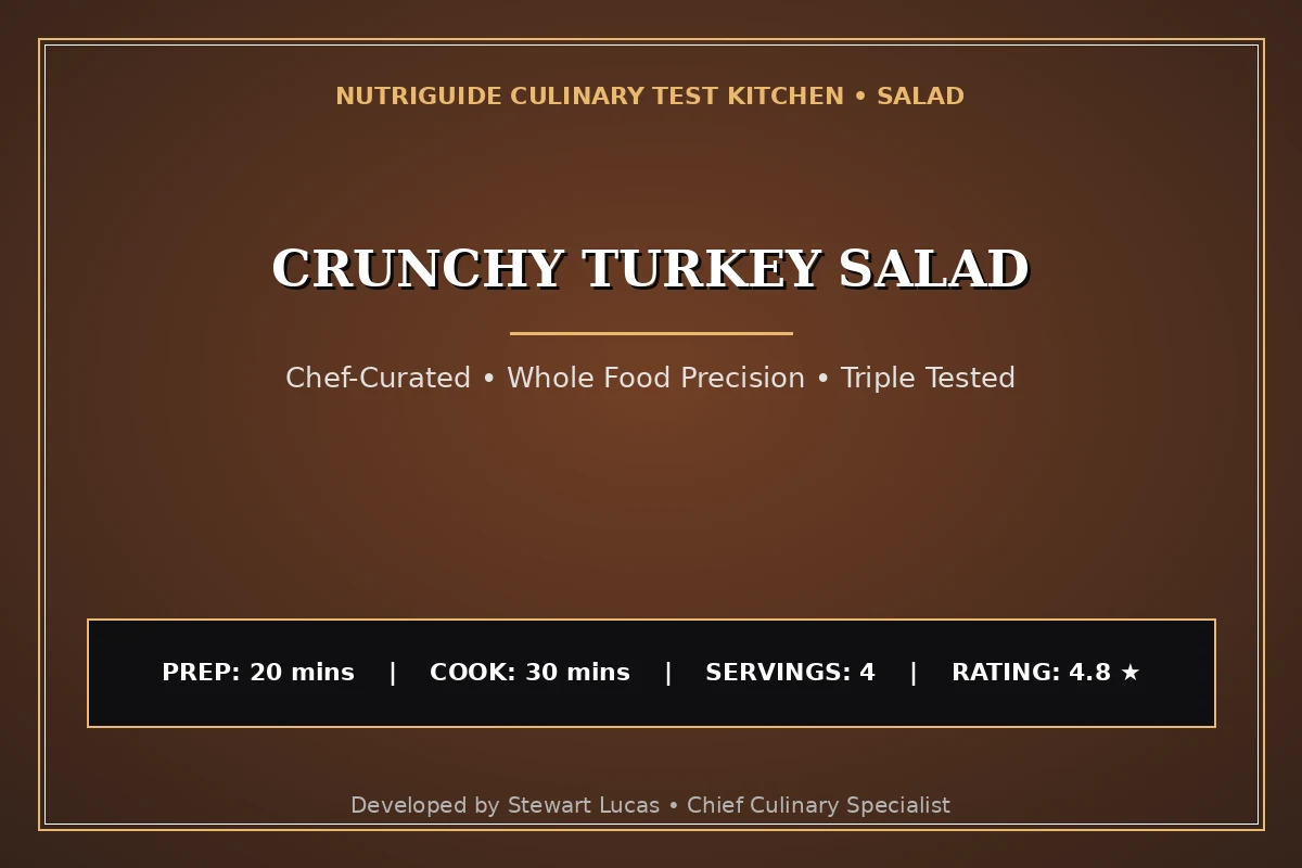 Crunchy Turkey Salad