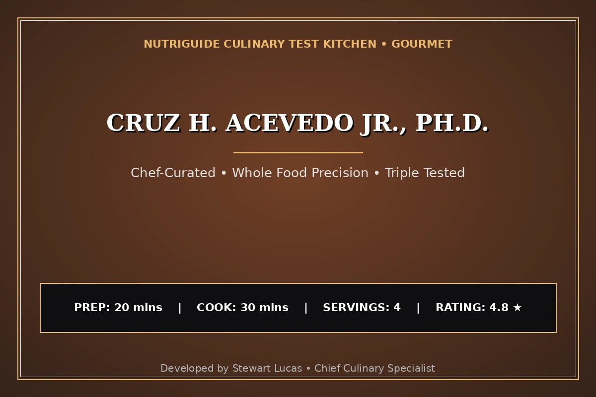 Cruz H. Acevedo Jr., Ph.D.