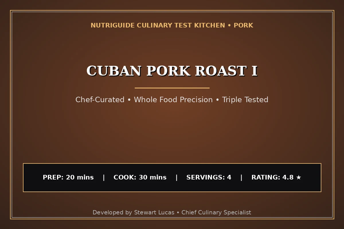 Cuban Pork Roast I