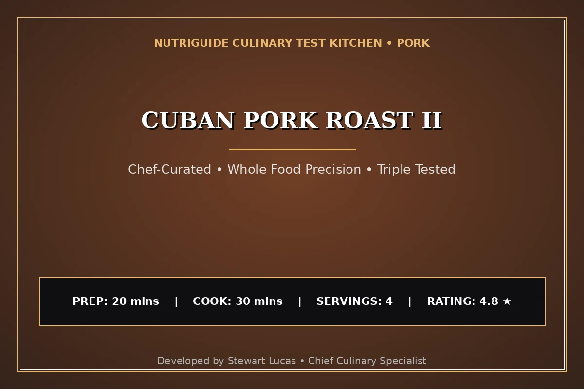 Cuban Pork Roast Ii