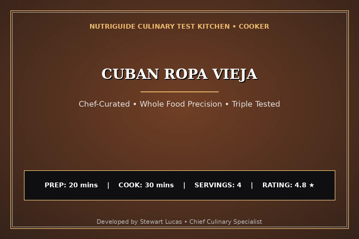 Cuban Ropa Vieja