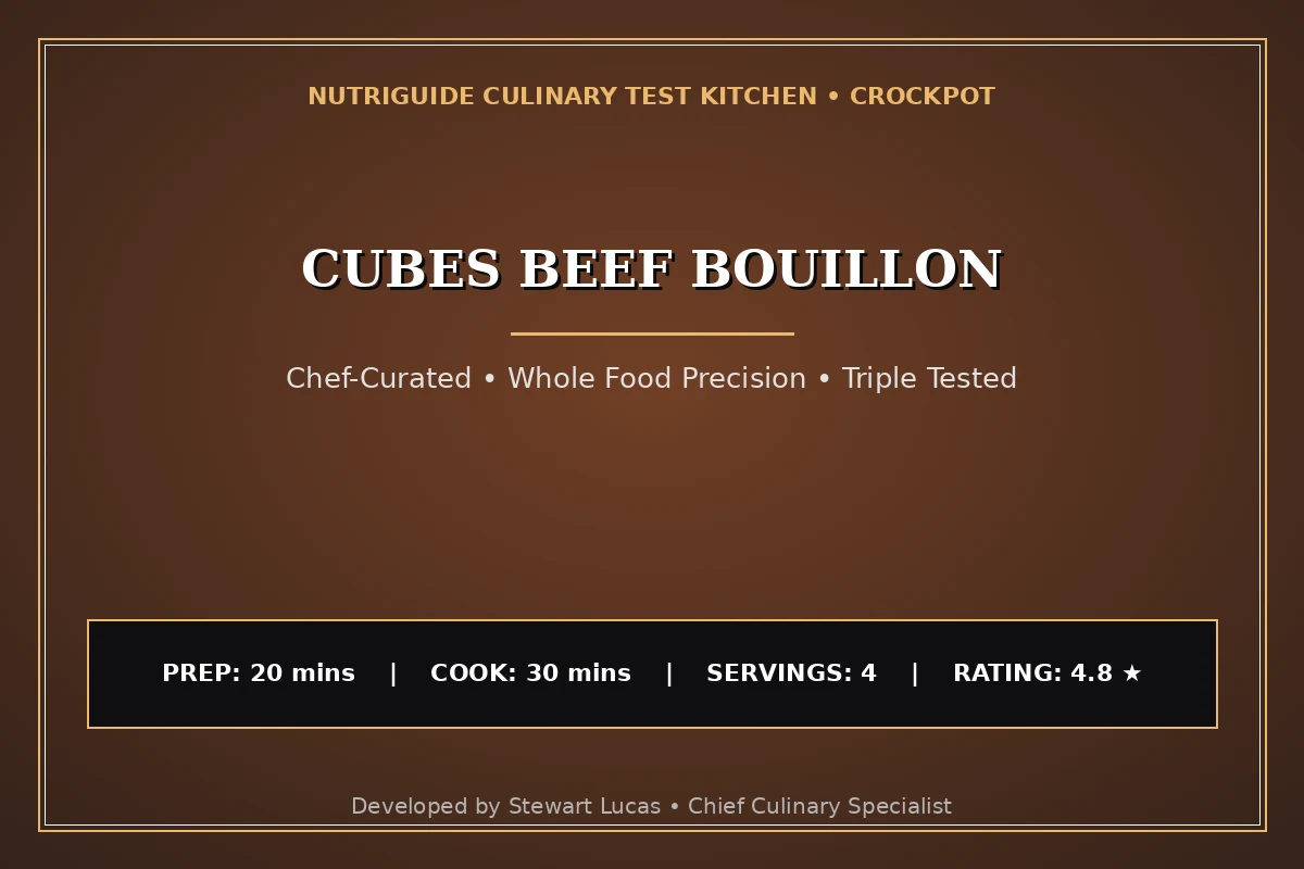 Cubes Beef Bouillon