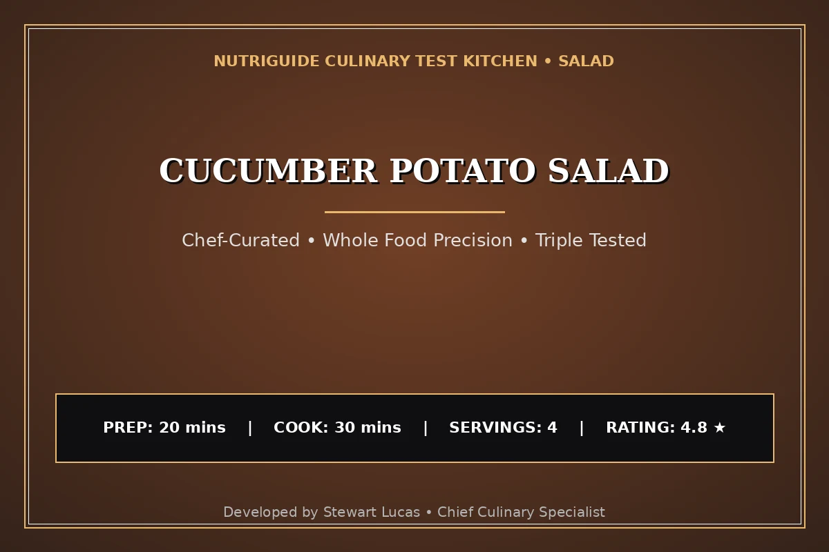 Cucumber Potato Salad