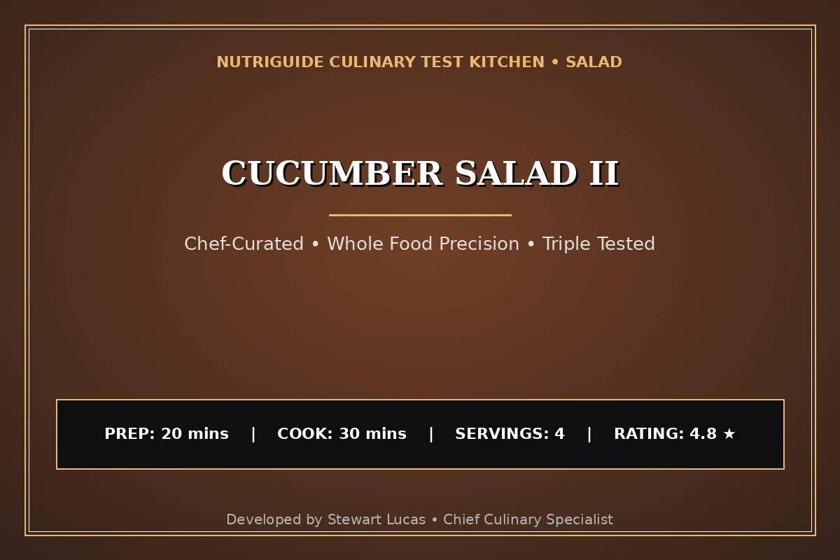 Cucumber Salad Ii