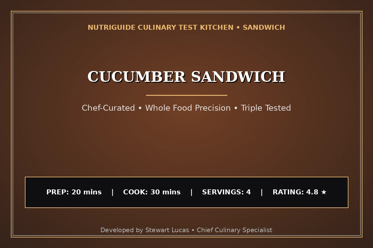 Cucumber Sandwich