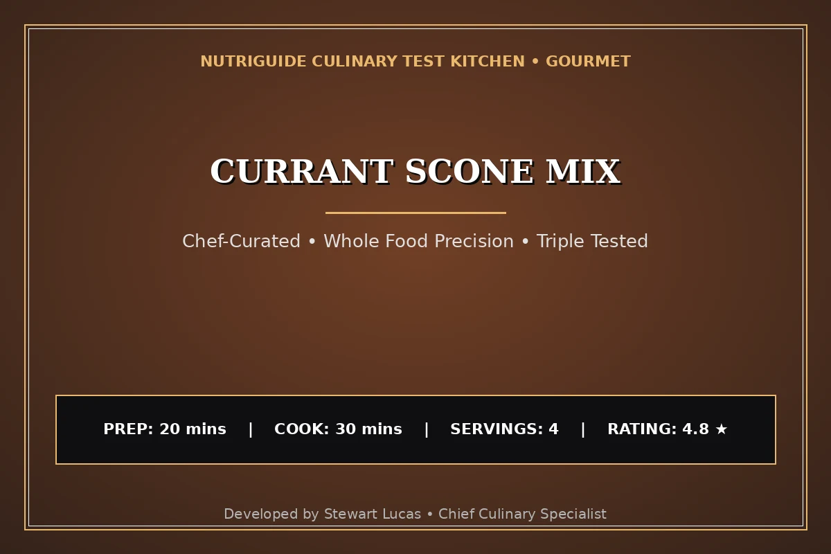 Currant Scone Mix