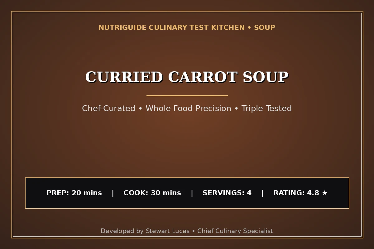 Curried Carrot Soup