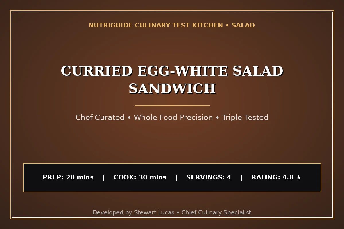 Curried Egg-White Salad Sandwich