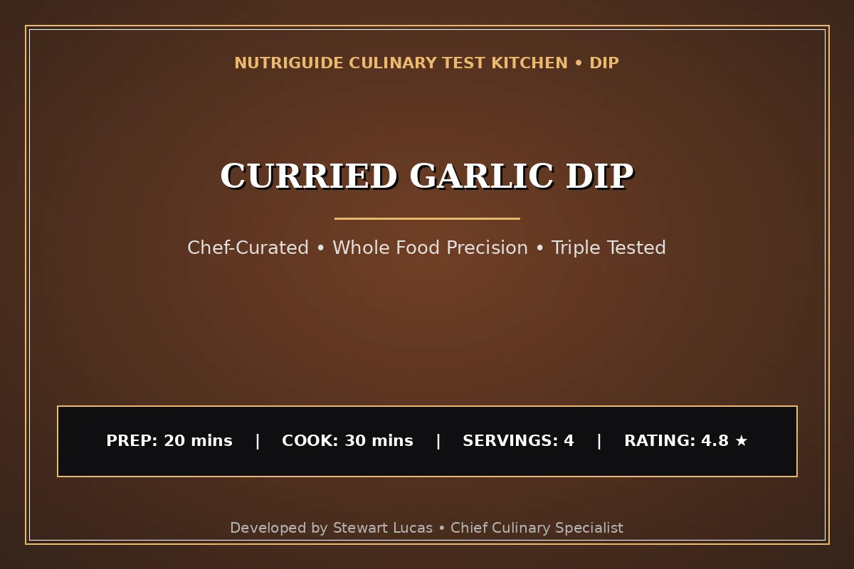 Curried Garlic Dip