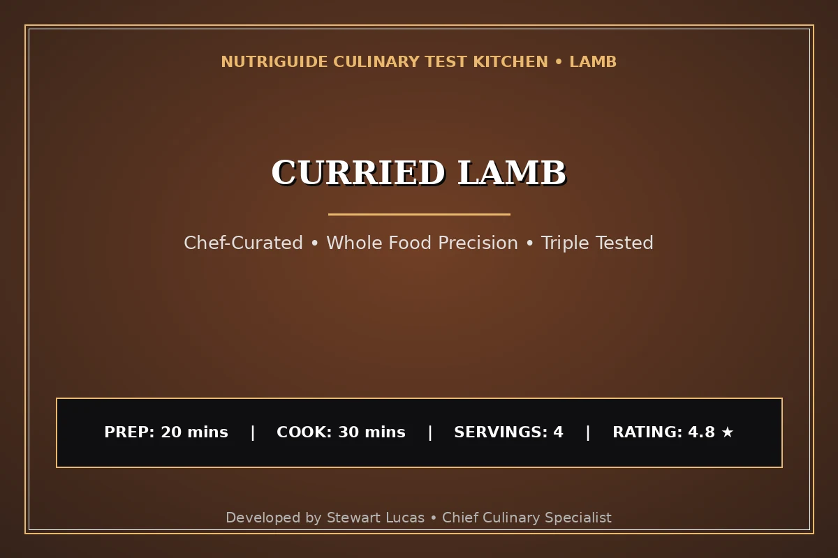 Curried Lamb