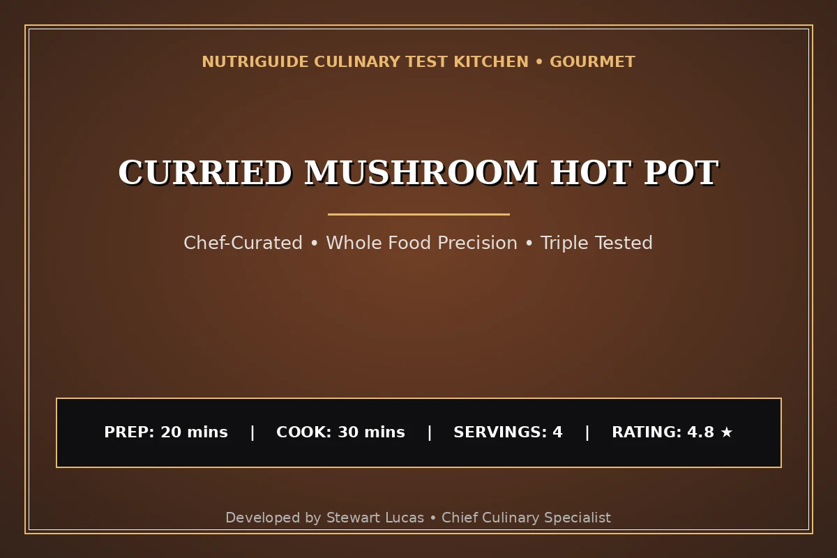Curried Mushroom Hot Pot