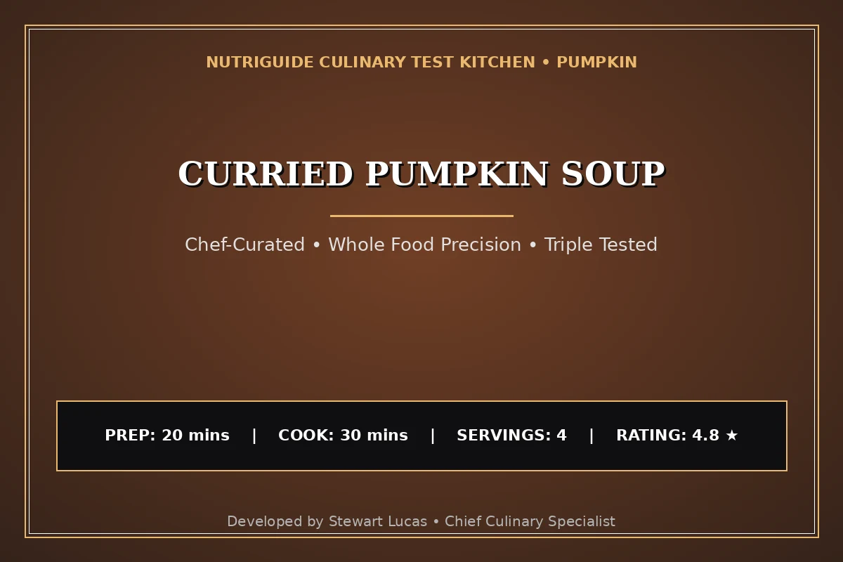 Curried Pumpkin Soup