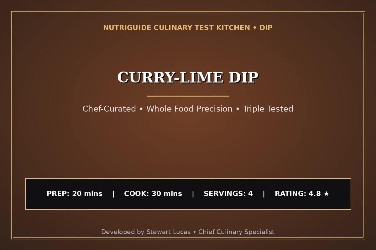 Curry-Lime Dip