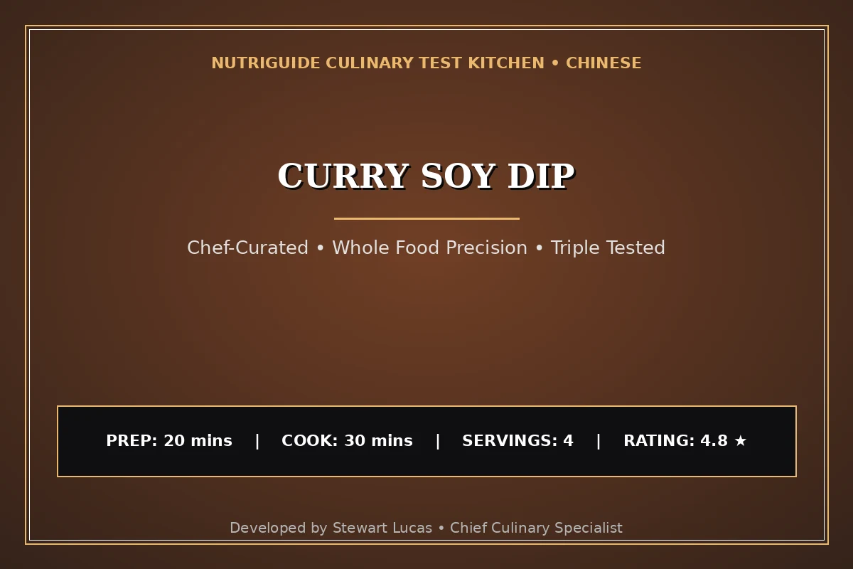 Curry Soy Dip