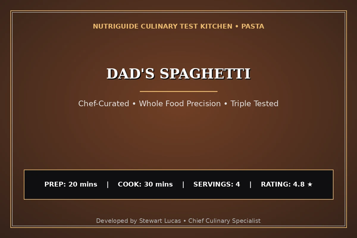 Dad'S Spaghetti